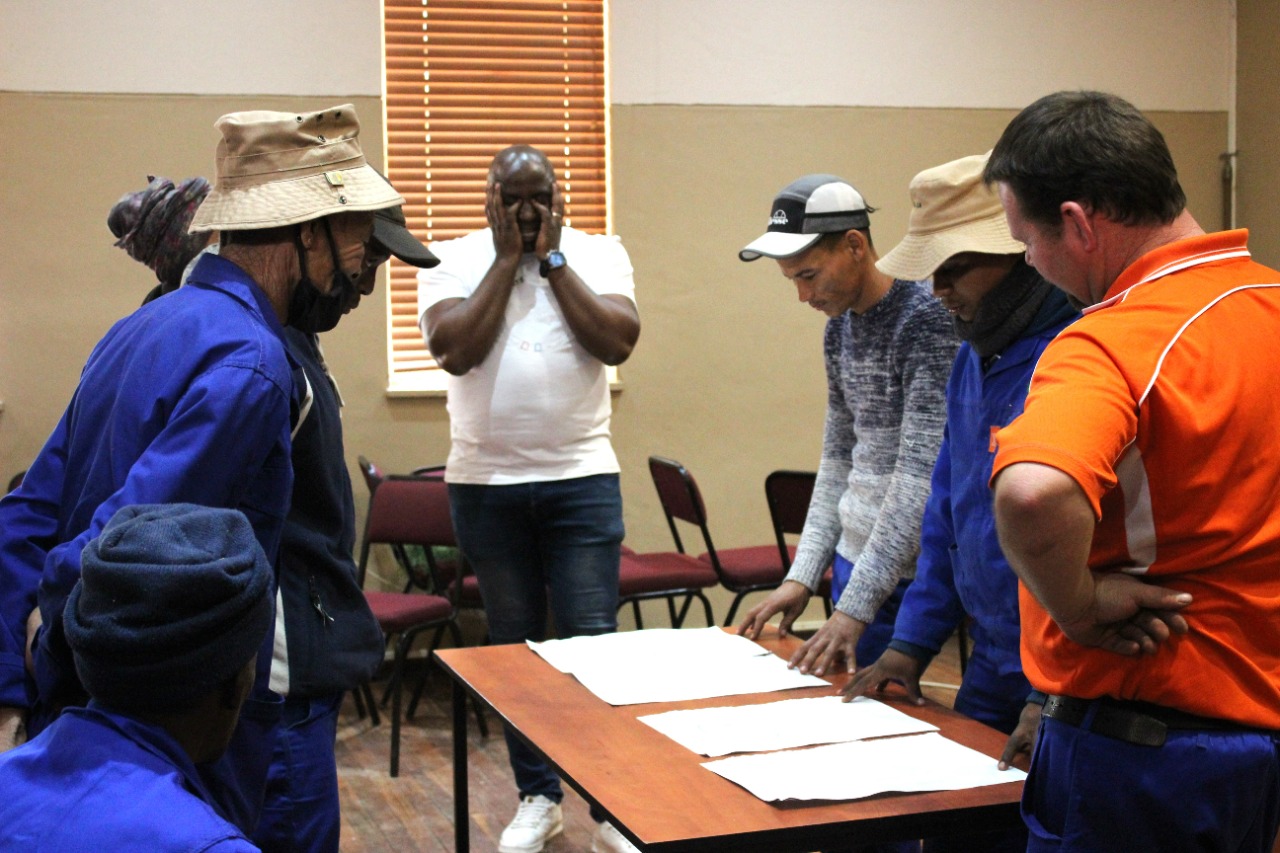 Workforce training session